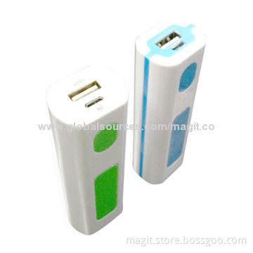 Mini Power Banks Supplier with 2,000/2,200/2,600mAh CapacitiesNew